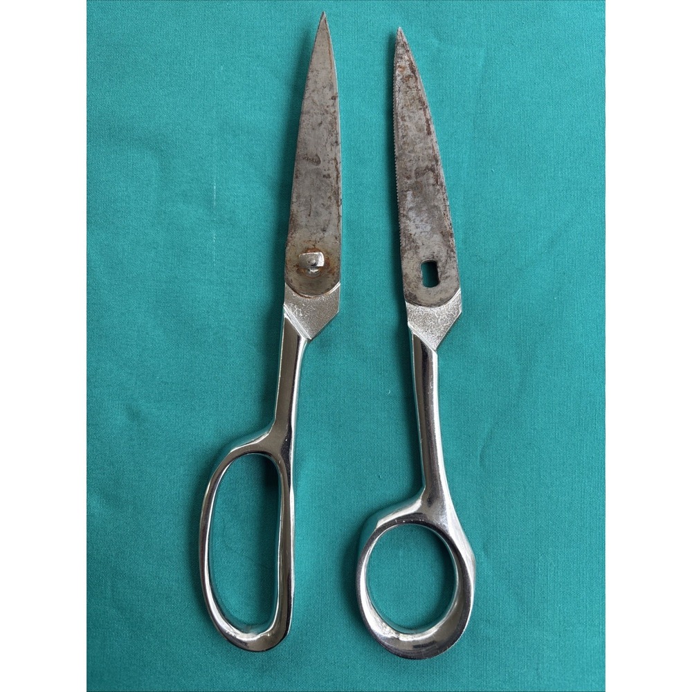 Cutco USA Made 8" CUTCO 66 Stainless Chrome Kitchen Shears Scissors Take Apart - Picture 7 of 10